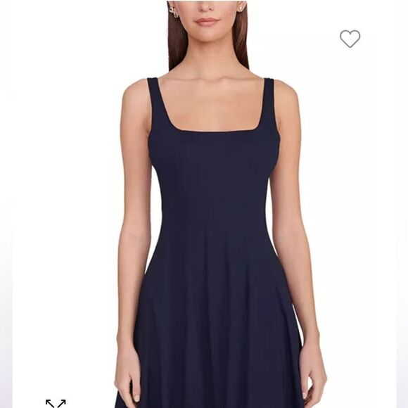 STAUD wells midi dress - Picture 2 of 6